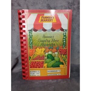 Ronnie's Country Store Cookbook Winston-Salem, NC‎ 2001 Spiral Rare Maya Angelou